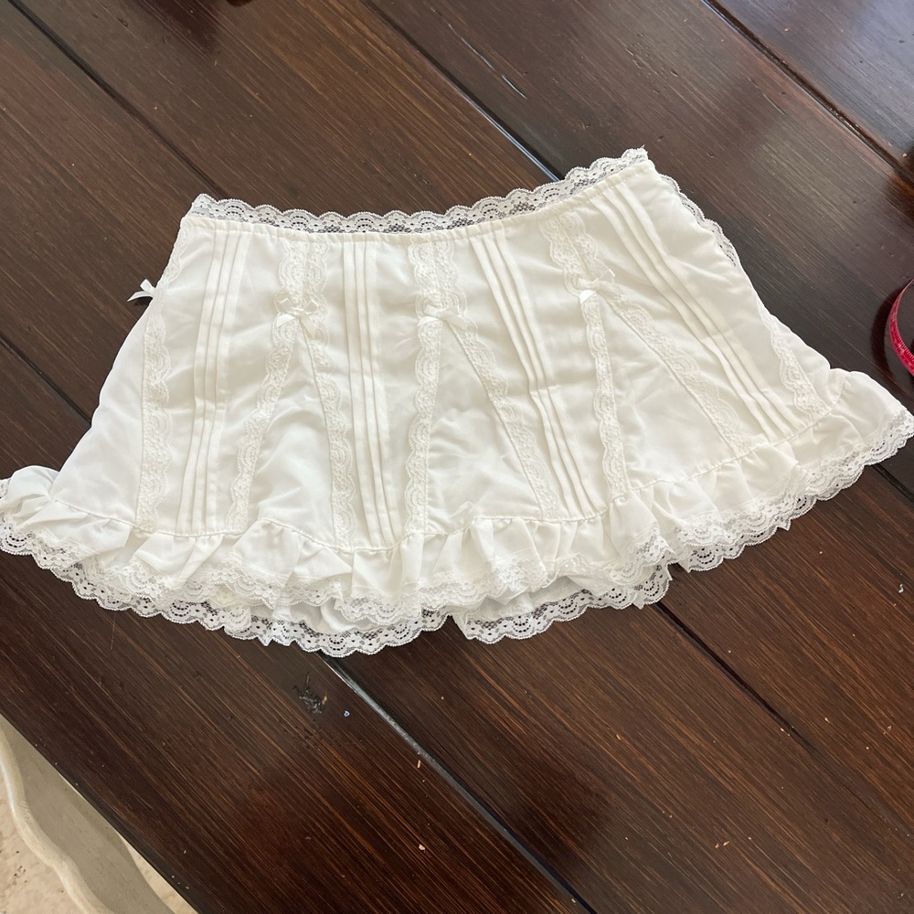 White Lolita/Coquette Summer Skirt